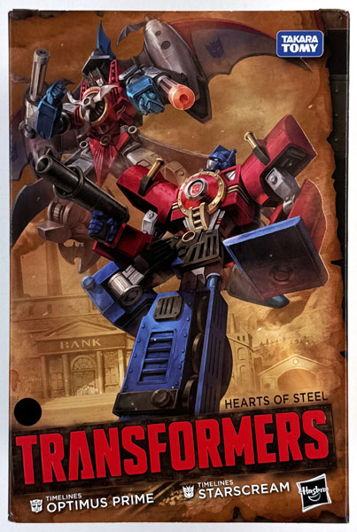 【中古】(本体B+/箱B)トランスフォーマータイムライン ハート・オブ・スティール オプティマスプライム＆スタースクリーム (タカラトミーモール限定)[タカラトミー]《発売済・在庫品》
