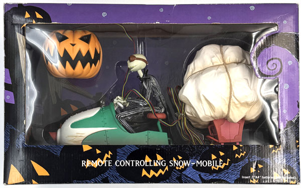 未開封 ナイトメアビフォアクリスマス リモコントイスノーモービル ナイトメアー・ビフォア・クリスマス ジャック・スケリントン＆スノー