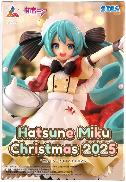 【中古】(本体A/箱B)初音ミクシリーズ Luminasta “初音ミク”クリスマス2025 (プライズ)[セガ]《発売済・在庫品》