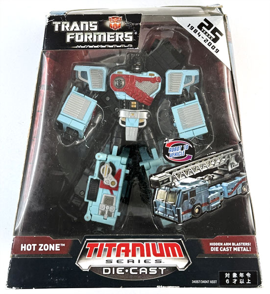 【中古】(本体B/箱B)トランスフォーマー タイタニウムシリーズ ホットゾーン[ハズブロ]《発売済・在庫品》