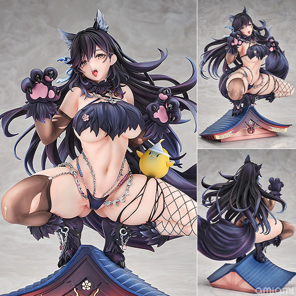 愛宕 月夜のお姉さん狼 アズールレーン 1/7スケール 塗装済完成品フィギュア グッドスマイルアーツ上海 の画像