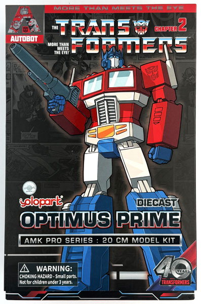 【中古】(本体B/箱B)AMK PRO シリーズ トランスフォーマー 20cm オプティマスプライム 塗装済み組立てキット[ハズブロ]《発売済・在庫品》