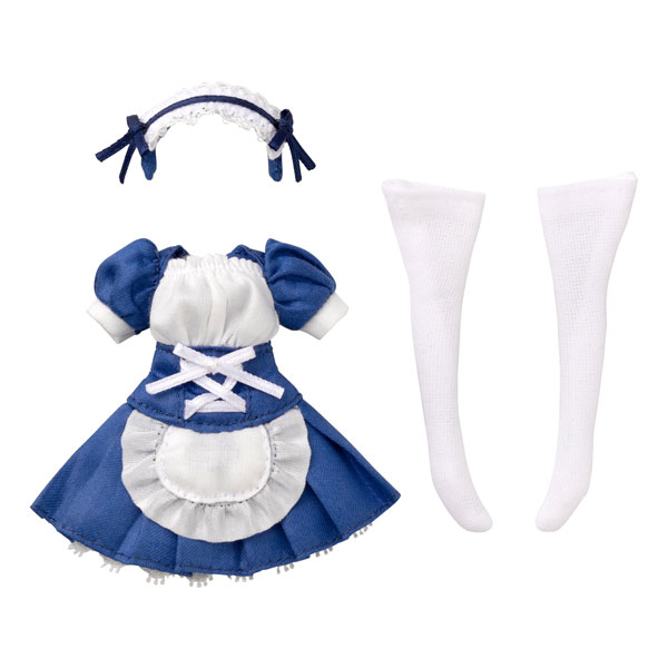 1/12 ピコニーモR TYPE-G用「メイド衣装セット」 ブルー×ホワイト (ドール用)[アゾン]《発売済・在庫品》