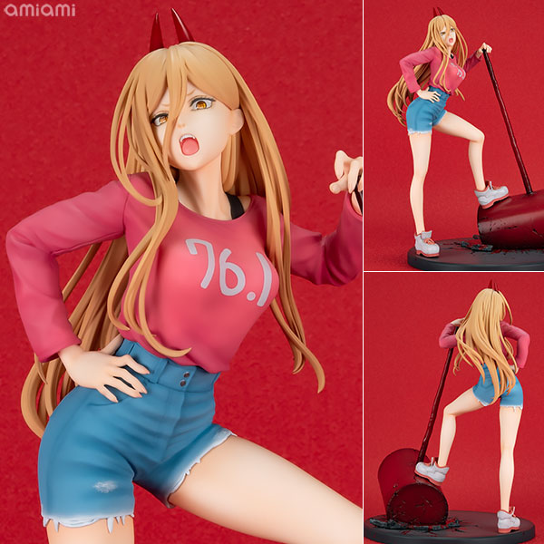 チェンソーマン パワー 1/7スケールフィギュア　あみあみ×AMAKUNI チェンソーマン』 パワー 1/7 完成品フィギュア[あみあみ×AMAKUNI]