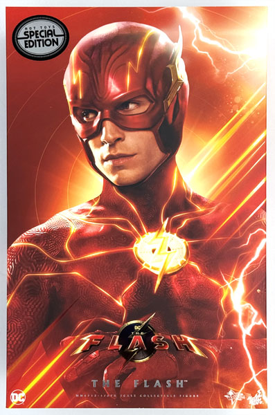 【中古】(本体A/箱B)ムービー・マスターピース ザ・フラッシュ 1/6スケールフィギュア フラッシュ[ボーナスアクセサリー付き] (トイサピエンス限定)[ホットトイズ]《発売済・在庫品》