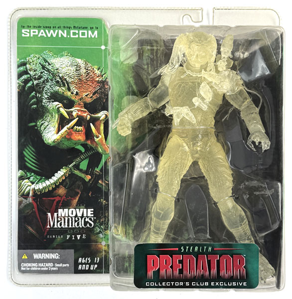 ムービーマニアックス5 プレデター ステルス・プレデター COLLECTOR’S CLUB EXCLUSIVE アクションフィギュア