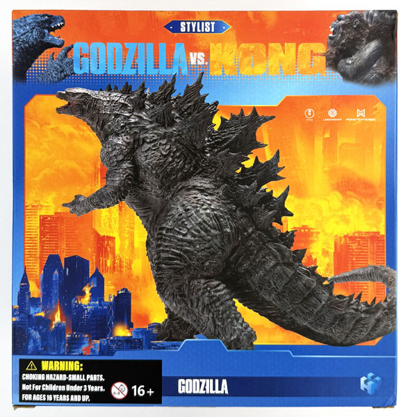 【中古】(本体B+/箱B)スタイリストシリーズ ゴジラvsコング ゴジラ スタチュー[ハイヤトイズ]《発売済・在庫品》