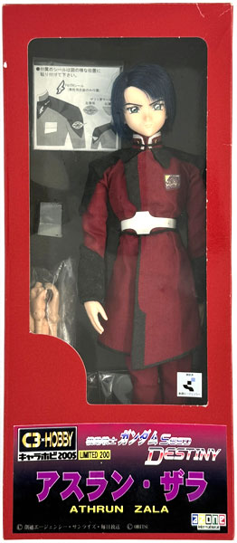 【中古】(本体C/箱B)1/6 キャラクタードールコレクション 機動戦士ガンダムSEED アスラン・ザラ 完成品ドール (キャラホビ2005限定)[アゾン]《発売済・在庫品》
