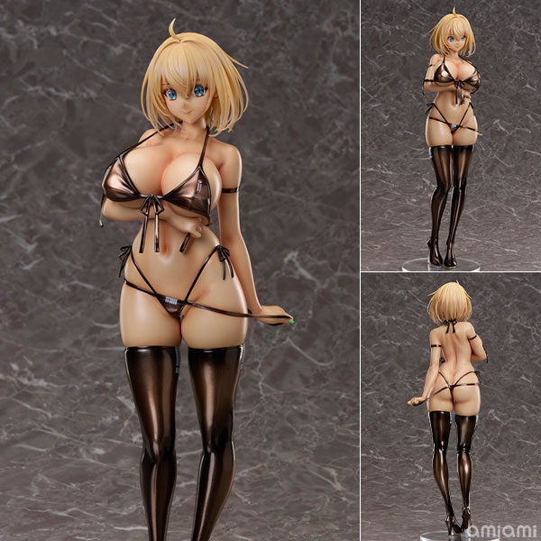 バニースーツ プランニング ソフィア・F・シャーリング 黒ビキニVer. 1/4 完成品フィギュア