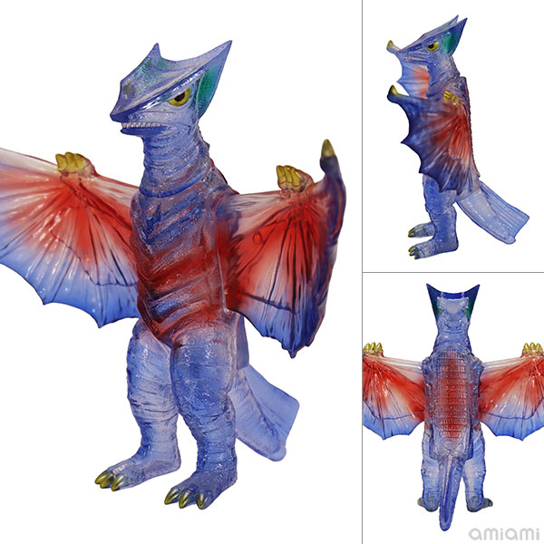 ミドルサイズシリーズ ガメラ 第9弾 ギャオス(1967)レトロブルークリア