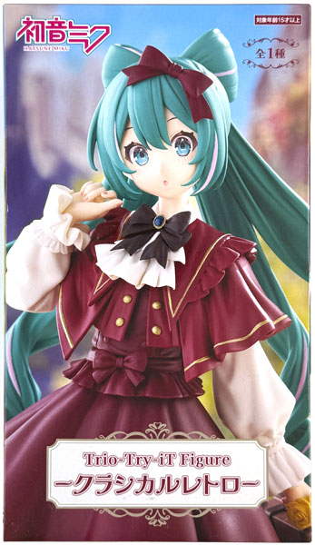 【中古】(本体A/箱B)初音ミク Trio-Try-iT Figureークラシカルレトロー (プライズ)[フリュー]《発売済・在庫品》