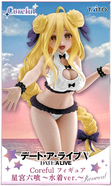【中古】(本体A/箱B)デート・ア・ライブV Coreful フィギュア 星宮六喰～水着ver.～Renewal (プライズ)[タイトー]《発売済・在庫品》