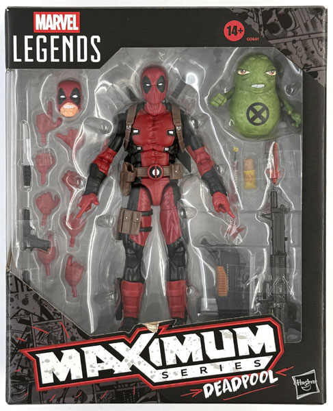【中古】(本体A/箱B)『マーベル』「マーベル・レジェンドMAXIMUM」6インチ・アクションフィギュア デッドプール[コミック][ハズブロ]《発売済・在庫品》