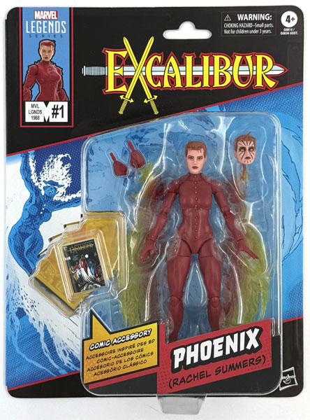 【中古】(本体A/箱B)マーベルレジェンド・シリーズ 6インチ・アクションフィギュア エクスカリバー フェニックス(レイチェル・サマーズ)[ハズブロ]《発売済・在庫品》
