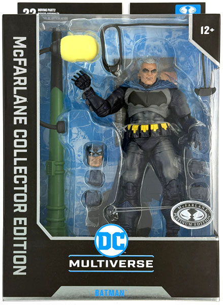 【中古】(本体A/箱B)DCマルチバース「マクファーレン・コレクター・エディション」バットマン(バトルダメージ/ブルースーツ)[The Dark Knight Returns] PLATINUM EDITION[マクファーレントイズ]《発売済・在庫品》