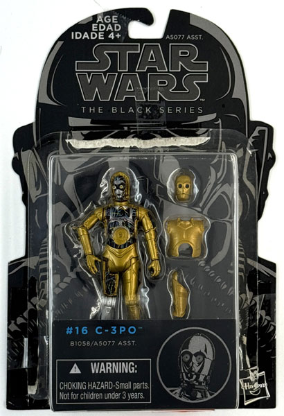 【中古】(本体B+/箱B)スター・ウォーズ BLACKシリーズ #16 C-3PO[ハズブロ]《発売済・在庫品》