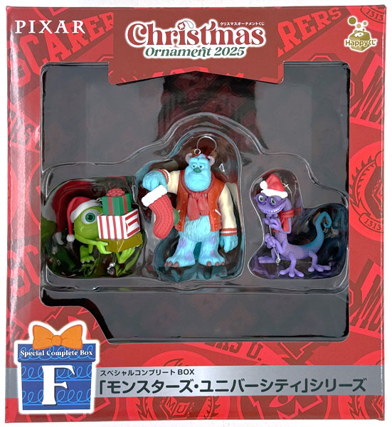 【中古】(本体C/箱B)Happyくじ『DISNEY クリスマスオーナメントくじ2025』スペシャルコンプリートBOX賞 「モンスターズ・ユニバーシティ」シリーズ (プライズ)[サニーサイドアップ]《発売済・在庫品》