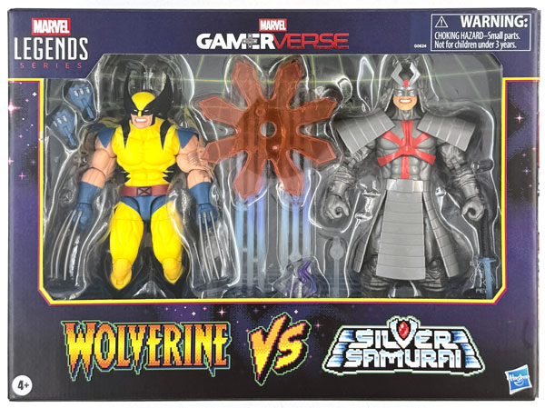 【中古】(本体B/箱B)「マーベル・レジェンド」6インチ・アクションフィギュア ゲームシリーズ ウルヴァリン vs シルバーサムライ[ゲーム][ハズブロ]《発売済・在庫品》