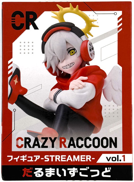 Crazy Raccoon フィギュア-STREAMER-Vol.1 だるまいずごっど (プライズ)