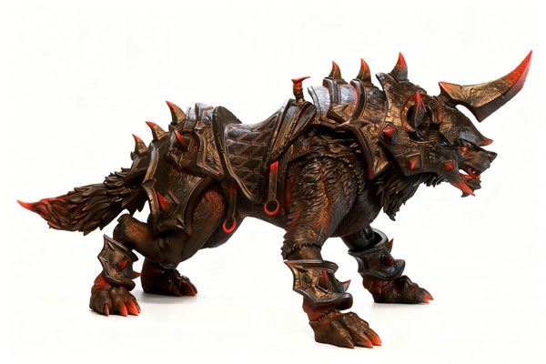 Wolf of glory(ウォルフ・オブ・グローリー) 特別版 ラバ 1/12スケール可動フィギュア