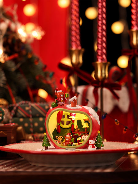 アップルハウス 1/64スケールミニチュア