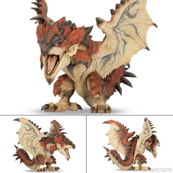 カプコンフィギュアビルダー ソフビモデル モンスターハンター リオレウス