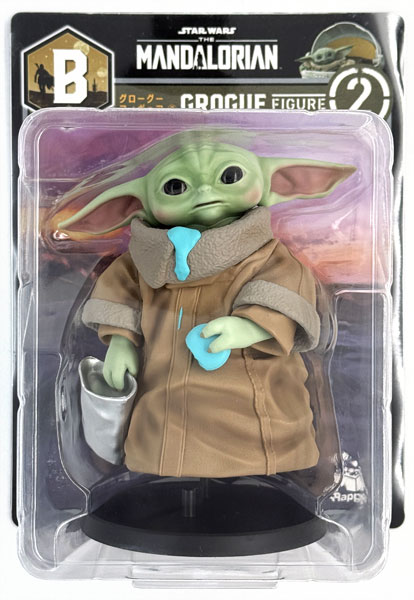 Happyくじ STAR WARS マンダロリアン B賞 グローグー(ブルーマカロン