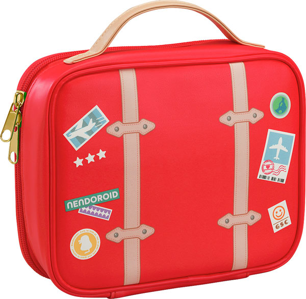 おでかけポーチ トラベル鞄 RED