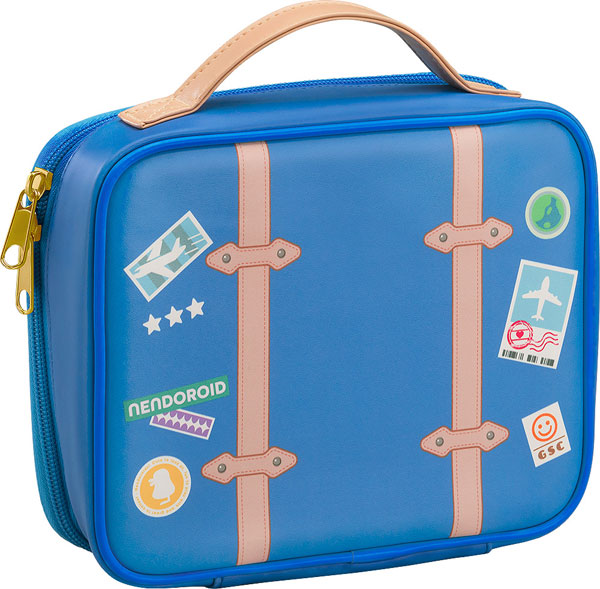 おでかけポーチ トラベル鞄 BLUE