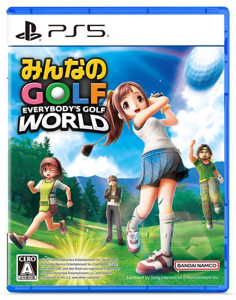 PS5 みんなのGOLF WORLD[バンダイナムコ]《発売済・在庫品》