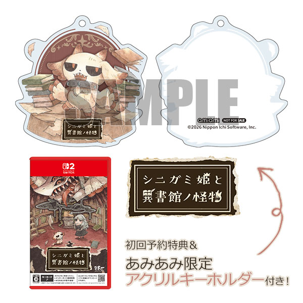 あみあみ限定特典】【特典】Nintendo Switch 2 シニガミ姫と異書館ノ