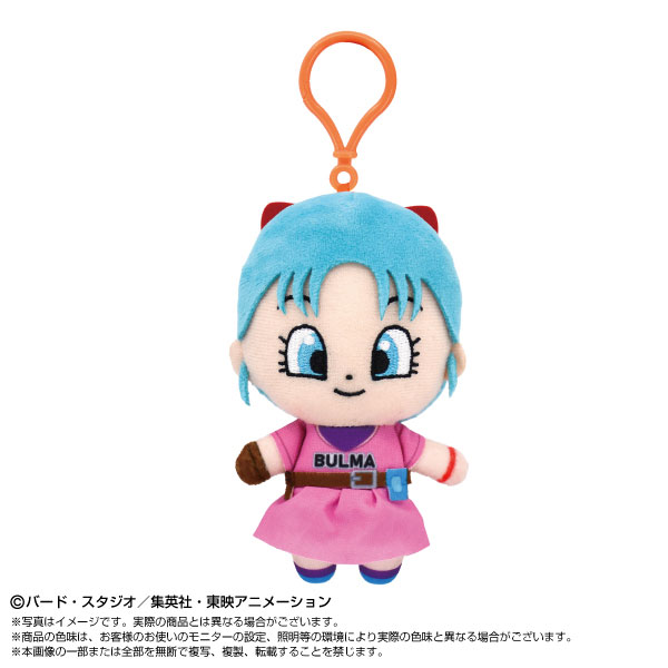 プラフックつきChibiぬいマスコット ドラゴンボール ブルマ[バンダイナムコヌイ]《１１月予約》
