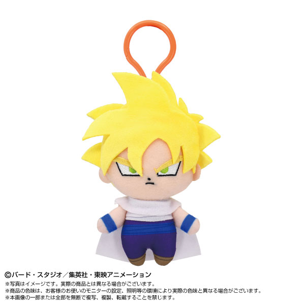 プラフックつきChibiぬいマスコット ドラゴンボールZ 超サイヤ人孫悟飯[バンダイナムコヌイ]《１１月予約》