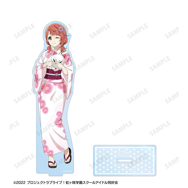 上原歩夢 ハート型アクリルバッジ×40 ラブライブ！虹ヶ咲学園』の新