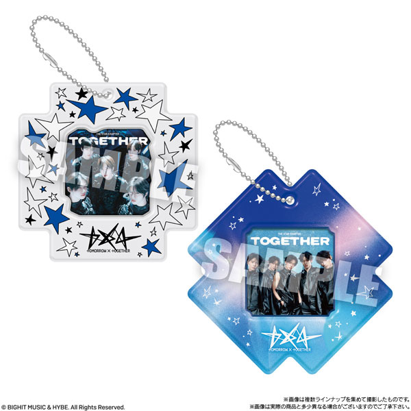 TOMORROW X TOGETHER Visual Square Photo Seal with Case 12個入りBOX (食玩)
