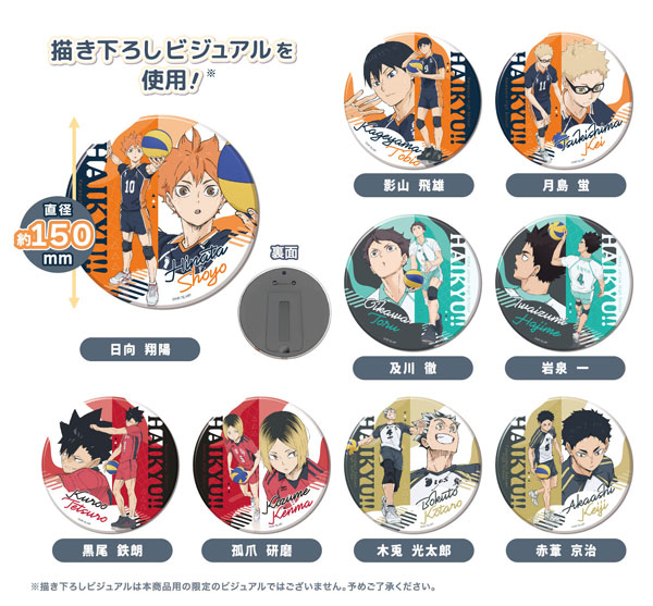 BIG缶バッジコレクション ハイキュー！！ Vol.2 9個入りBOX[バンダイ