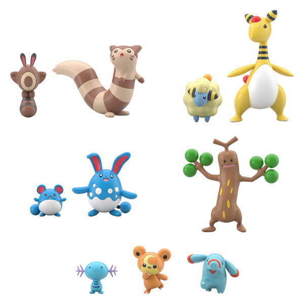 ポケモンスケールワールド ジョウト地方2 全6種セット