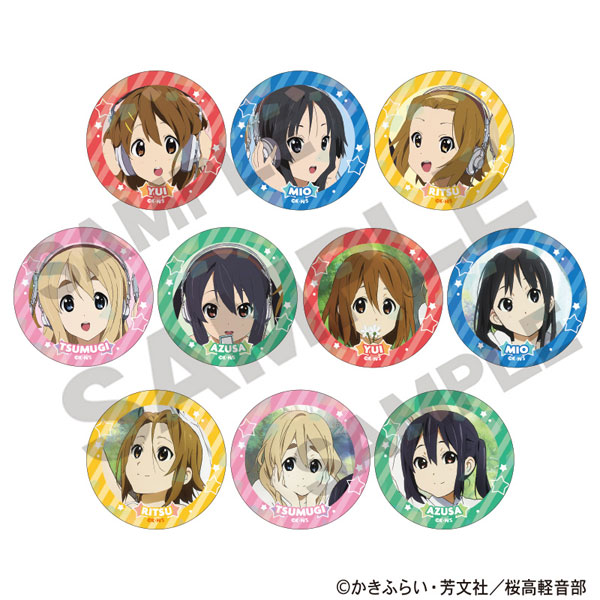 けいおん！ トレーディングホログラム缶バッジ 10個入りBOX[クラックス]《１２月予約》