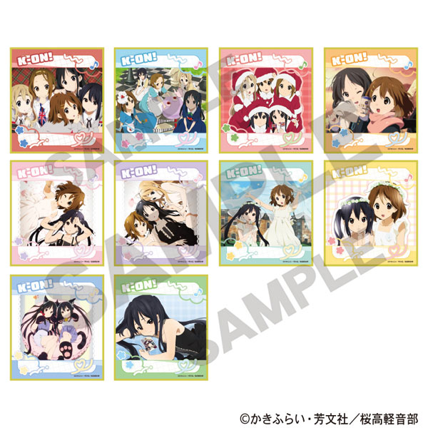 けいおん！ トレーディングミニ色紙 10個入りBOX[クラックス]《１２月予約》