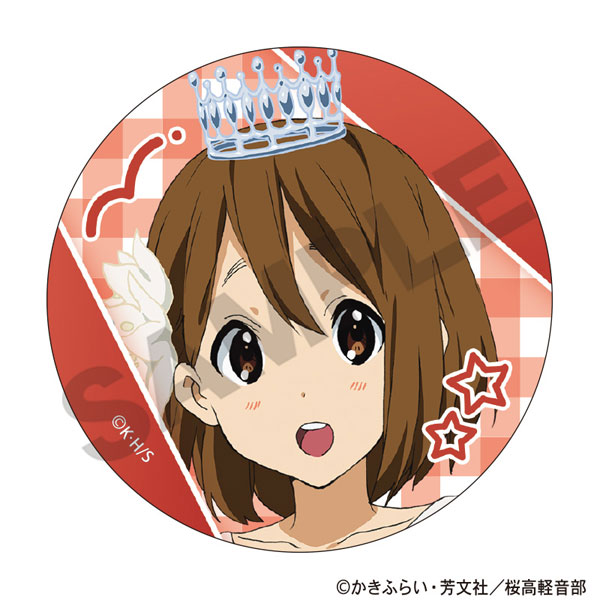 けいおん！ 丸型缶マグネット 平沢唯[クラックス]《12月予約》