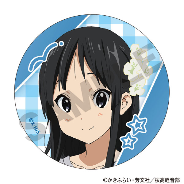 けいおん！ 丸型缶マグネット 秋山澪[クラックス]《１２月予約》