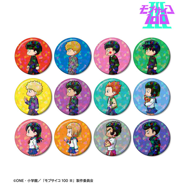 モブサイコ100 塩中文化祭 影山律 ホログラム缶バッジ　2点 モブサイコ100 塩中文化祭 影山律 ホログラム缶バッジ 2点