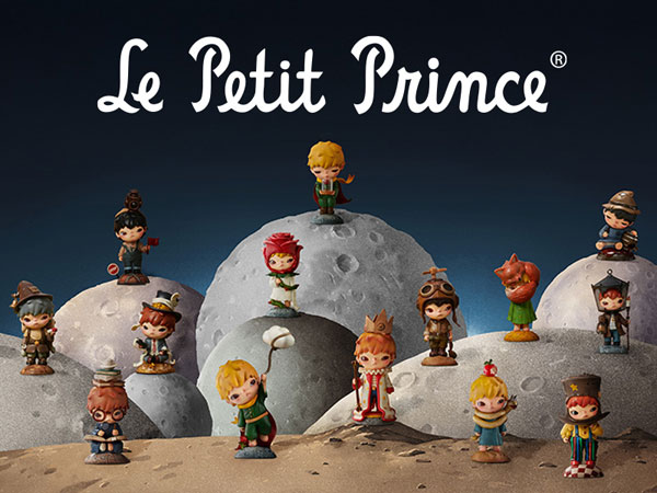 POPMART Hirono × 星の王子様、Poem詩　5点セット Hirono × 星の王子さま シリーズ 12個入りBOX[POPMART]【送料無料