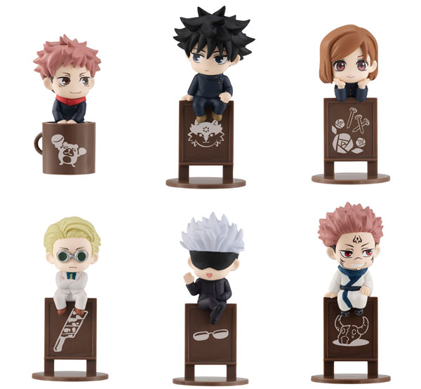 【中古】(本体A-/箱B)お茶友シリーズ 呪術廻戦 全6種セット[メガハウス]《発売済・在庫品》