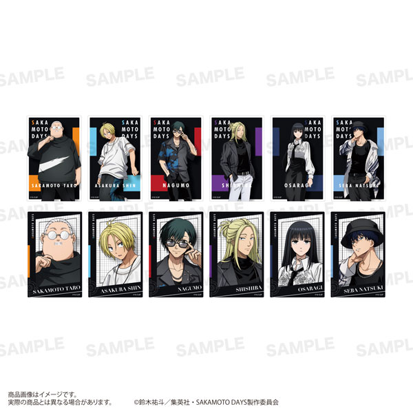 TVアニメ『SAKAMOTO DAYS』トレーディングアクリルカード(モード系ファッションver.) 12個入りBOX[ST-ONE]《１２月予約》