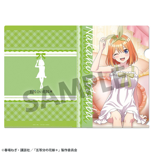 五等分の花嫁＊~灯る、ひと夏の声~ クリアファイル&ステッカーセット