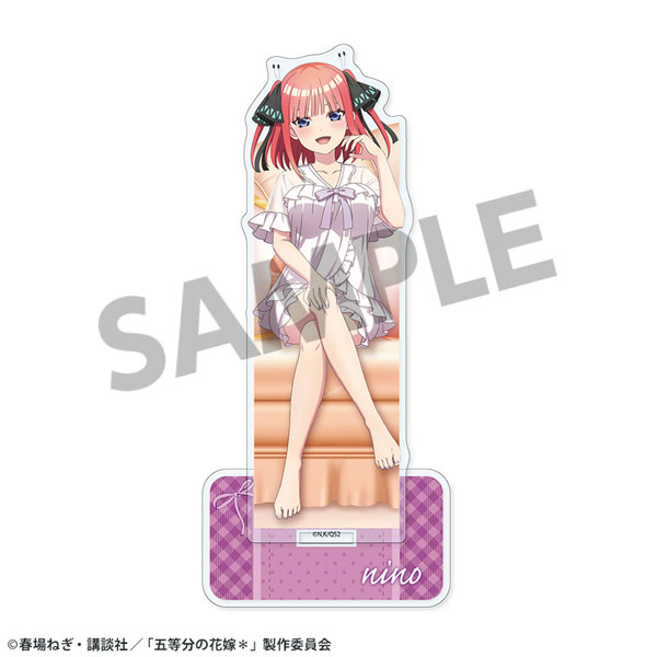 五等分の花嫁* 描き下ろしアクリルスタンド 中野二乃 ナイトウェア ver