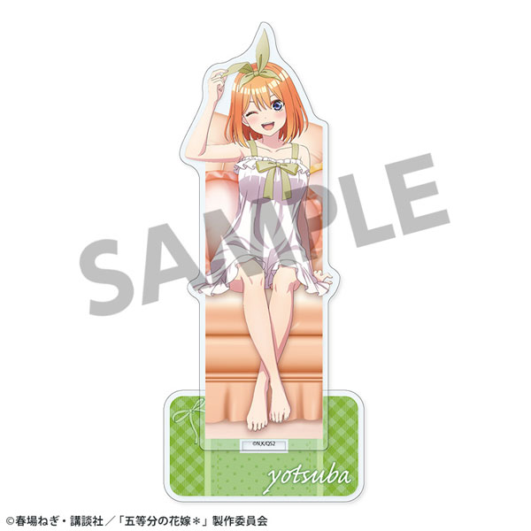 五等分の花嫁* 描き下ろしアクリルスタンド 中野四葉 ナイト