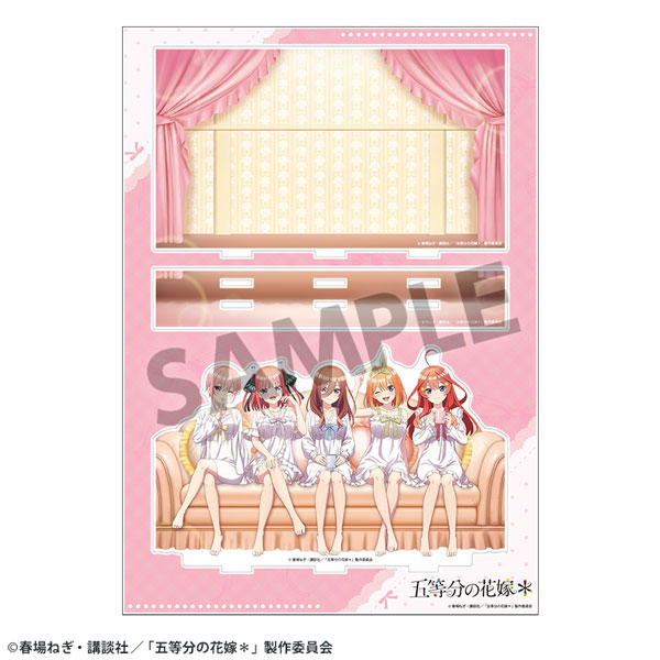 五等分の花嫁* 背景付き描き下ろしアクリルスタンド ナイトウェア ver.[ホビーストック]《発売済・在庫品》