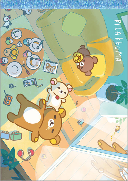 MH28001 リラックマ stay with me メモパッド[サンエックス]《１０月予約》